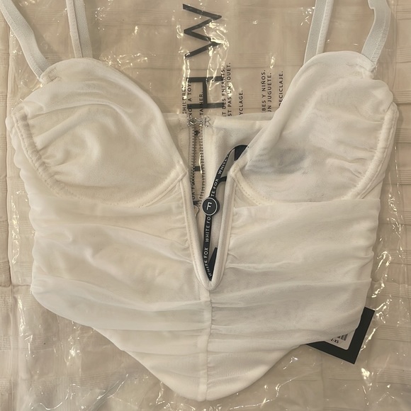 White fox boutique forget it bustier white - Picture 4 of 4